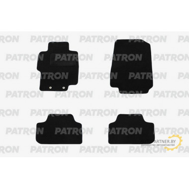 Комплект автомобильных ковриков текстильных PATRON ACURA TSX II 2009- / PCCACU002