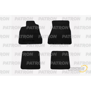 Комплект автомобильных ковриков текстильных PATRON LEXUS LS-430 III 2000-2003 / PCCLEX008