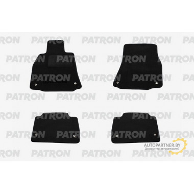 Комплект автомобильных ковриков текстильных PATRON LEXUS LS-460 IV 2006-2012 / PCCLEX009