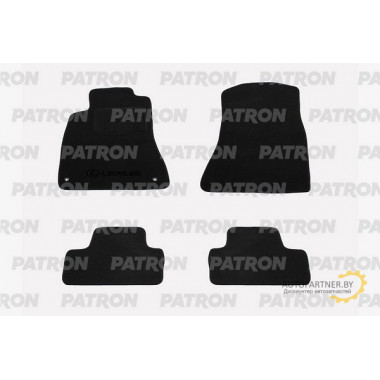 Комплект автомобильных ковриков текстильных PATRON LEXUS IS II 2005-2013 / PCCLEX007