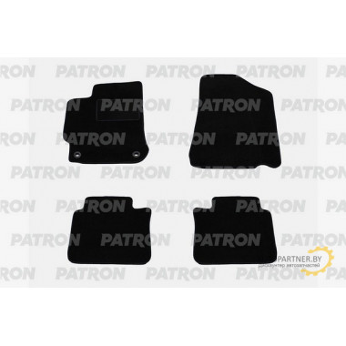 Комплект автомобильных ковриков текстильных PATRON TOYOTA CAMRY VIII 2014- / PCCTOY0017