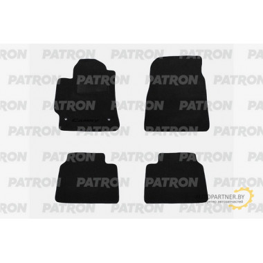 Комплект автомобильных ковриков текстильных PATRON TOYOTA Camry VI 2006-2011 / PCCTOY0015