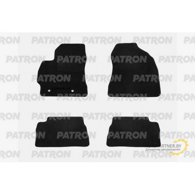 Комплект автомобильных ковриков текстильных PATRON TOYOTA Corolla X 2006-2012 / PCCTOY0022