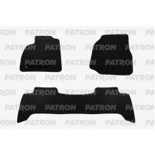 Комплект автомобильных ковриков текстильных PATRON TOYOTA Land Cruiser 100 VI 2000-2007 2 ряд сплошной / PCCTOY0031