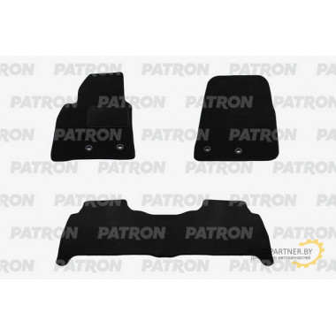 Комплект автомобильных ковриков текстильных PATRON TOYOTA Land Cruiser 200 VII 2012-2014 / PCCTOY0034