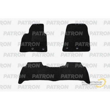 Комплект автомобильных ковриков текстильных PATRON TOYOTA Land Cruiser 200 VII 2014- / PCCTOY0035