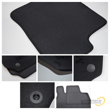 Комплект автомобильных ковриков текстильных PATRON RENAULT Megane III 5D 2009-2013 / PCCRNT00142