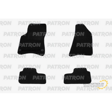 Комплект автомобильных ковриков текстильных PATRON BA3 LADA NIVA Chevrolet 2003-2009 / PCCLAD0012