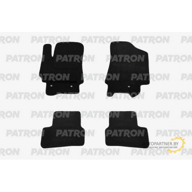 Комплект автомобильных ковриков текстильных PATRON HYUNDAI Creta 2016- / PCCHNI0041