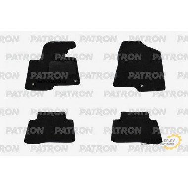 Комплект автомобильных ковриков текстильных PATRON HYUNDAI Santa FE 2013- / PCCHNI0025