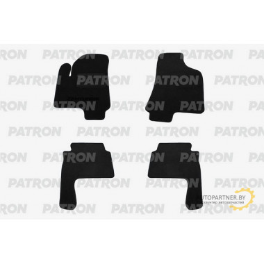 Комплект автомобильных ковриков текстильных PATRON HYUNDAI Santa Fe I 2006-2012 / PCCHNI0030