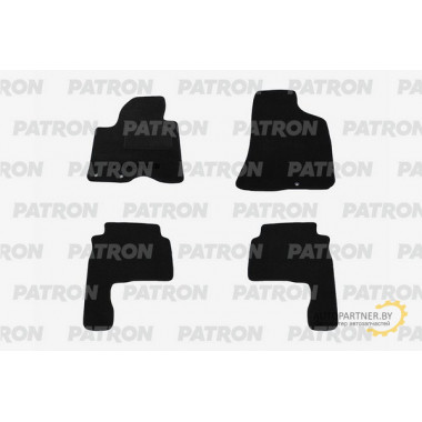 Комплект автомобильных ковриков текстильных PATRON HYUNDAI Santa Fe [Корея] 2010-2012 / PCCHNI0023