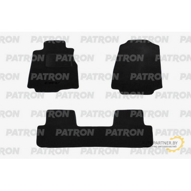 Комплект автомобильных ковриков текстильных PATRON HONDA CR-V IV 2012- / PCCHND0023