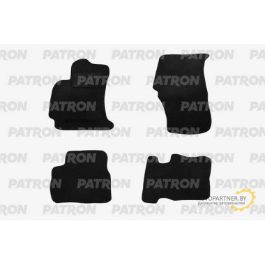 Комплект автомобильных ковриков текстильных PATRON HONDA HR-V 1998-2006 / PCCHND0025