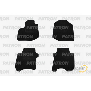 Комплект автомобильных ковриков текстильных PATRON HONDA Jazz II 2008- / PCCHND0027
