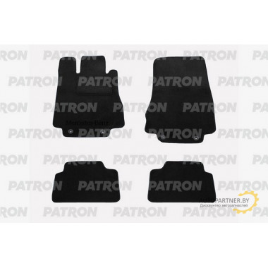 Комплект автомобильных ковриков текстильных PATRON MERCEDES-BENZ S V (W220) 1998-2005 / PCCMBR0025