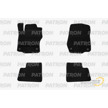 Комплект автомобильных ковриков текстильных PATRON MERCEDES-BENZ GL (X164) 2006-2012 / PCCMBR0032