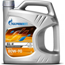 Трансмиссионное масло GAZPROMNEFT GL-4 80W-90 4л / 2389901368