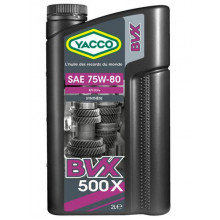 Масло трансмиссионное YACCO BVX 500 X 75W-80 2л / YACCO75W80BVX500X2