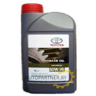 TOYOTA Масло трансм. МКПП синтетика, 80W-90 GL-5 1л