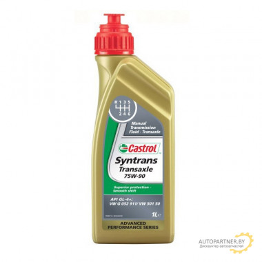 Трансмиссионное масло 1557C3 CASTROL Syntrans Transaxle 75W-90 1 л