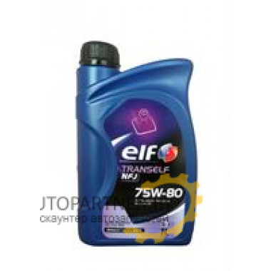 Трансмиссионное масло 213875 ELF TRANSELF NFJ 75W-80, 1л