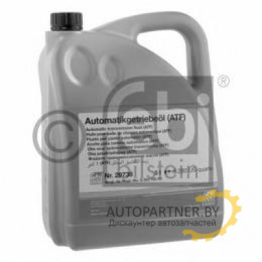 29738 Febi, Жидкость трансмиссионная АКПП VW BMW MB236.11 жёлтая 5л