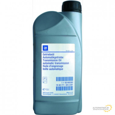 GENERAL MOTORS ATF 3309, 1л