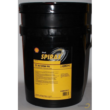 SHELL SPIRAX S3 AX 80W90/20