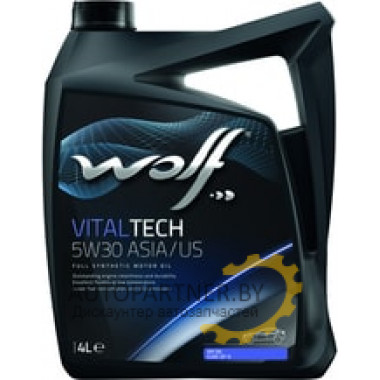Моторное масло WOLF VITALTECH D1 5W30 / 16115/4 (4л)