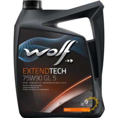 WOLF ExtendTech 75W-90 GL 5 4 л