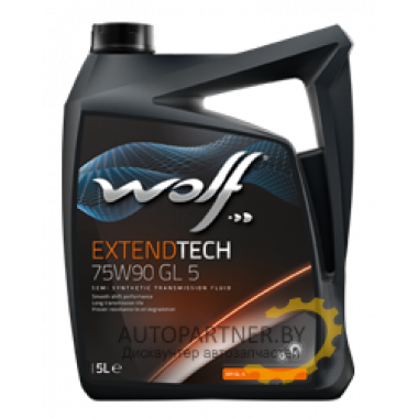 WOLF ExtendTech 75W-90 GL 5 5 л