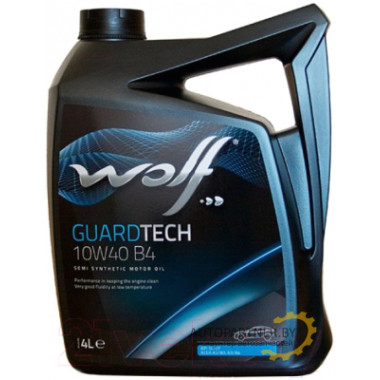 Моторное масло WOLF GUARDTECH  B4 10W40 / 23127/4 (4л)