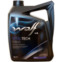 Моторное масло WOLF VITALTECH B4 DIESEL 5W40 / 26116/4 (4л)