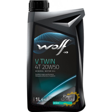 WOLF V Twin 4T 20W-50 1 л