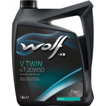 WOLF V Twin 4T 20W-50 4 л
