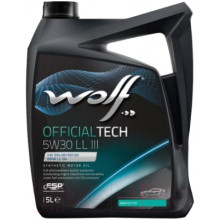 Моторное масло WOLF OFFICIALTECH LL III 5W30 / 65604/4 (4л)