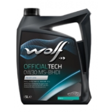 Моторное масло WOLF OFFICIALTECH MS-BHDI 0W30 / 65615/5 (5л)