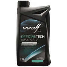 Моторное масло WOLF OFFICIALTECH MS-V 0W20 / 65617/1 (1л)