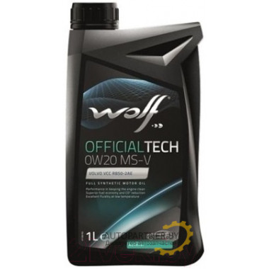 Моторное масло WOLF OFFICIALTECH MS-V 0W20 / 65617/1 (1л)
