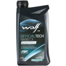 Моторное масло WOLF OFFICIALTECH C3 5W30 / 65607/1 (1л)