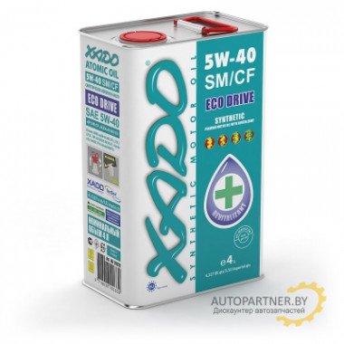 Масло моторное  XADO Atomic OIL 5W-40 SM/CF 4L