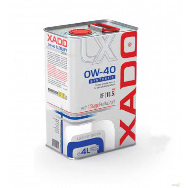 Масло моторное XADO Luxury Drive 0W-40 SYNTHETIC 4L