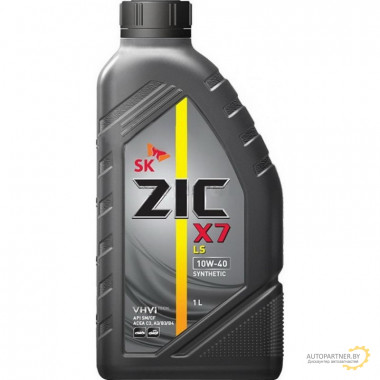 Моторное масло ZIC X7 LS 10W40 / 132620 (1л)