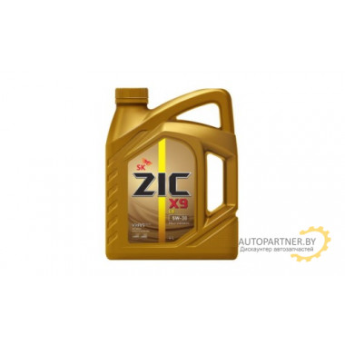 Моторное масло ZIC X9 LS 5W30 / 162608 (4л)