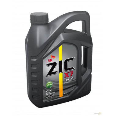 Моторное масло ZIC X7 DIESEL 5W30 / 162610 (4л)