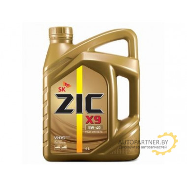 Моторное масло ZIC X9 5W40 / 162613 (4л)