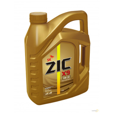 Моторное масло ZIC X9 5W30 / 162614 (4л)