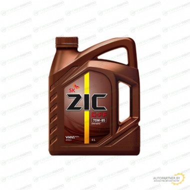 ZIC G-FF 75W85 (4L) масло трансмиссионное! синт.\API GL-4.Специально произведена для Hyundai-KIA
