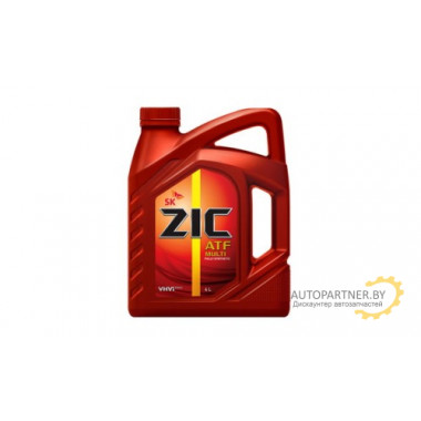 ZIC ATF Multi (4L) жидкость гидрав.! для АКПП\ Allison C-4, Daihatsu ATF D-II/III, Ford Mercon 